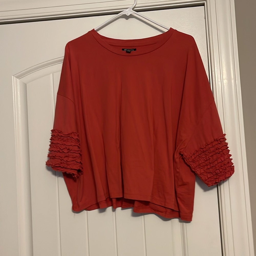 Versona XL Coral Blouse